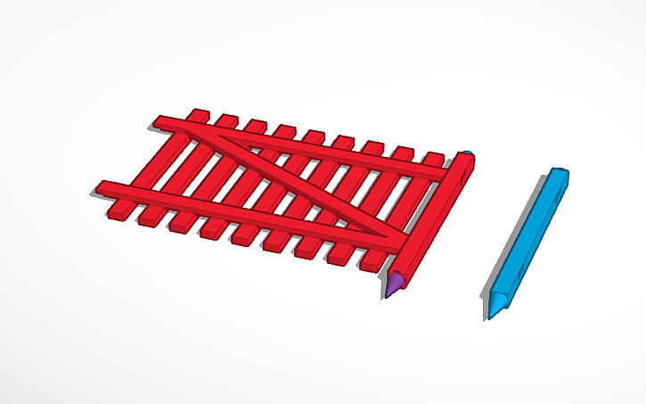 3d Design Woodenfence1 76 Tinkercad