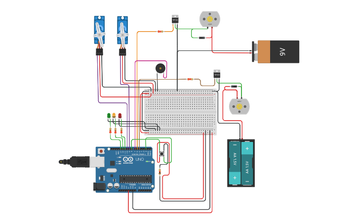 Circuit design Copy of iMechE_Final_2021 | Tinkercad