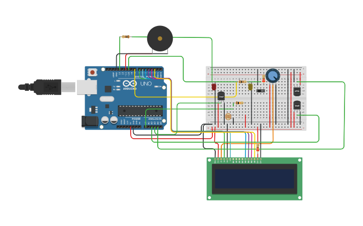 Circuit design Huerto Inteligente - Tinkercad