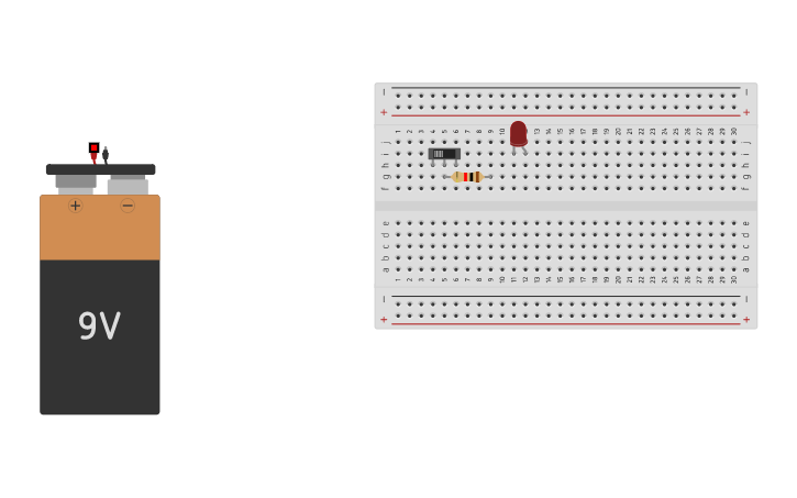 Circuit design simulacion de encender y apagar un led y un zumbador ...