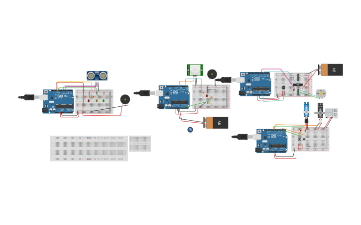 Circuit design proyectos - Tinkercad