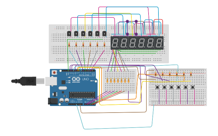 Circuit Design Reloj Tinkercad 6481