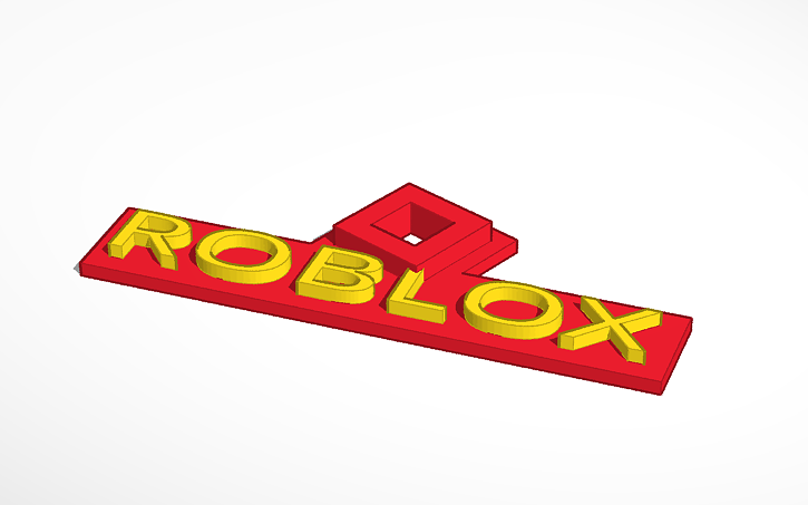 New Roblox Logo 3d
