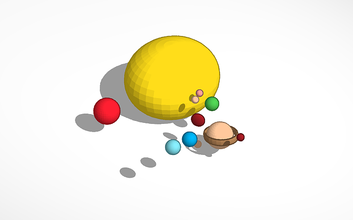 3d Design Solar System Of The Milky Way 