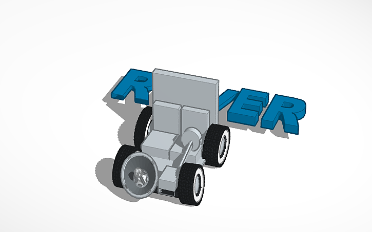 3D design Niveditha’s Rover | Tinkercad