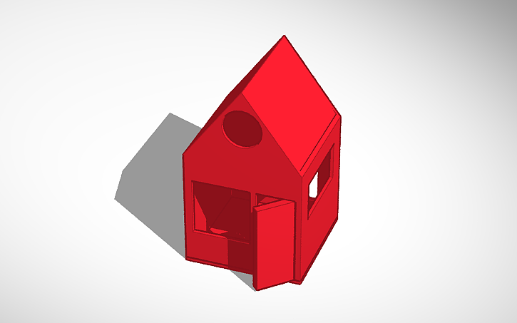 3D design Домик | Tinkercad