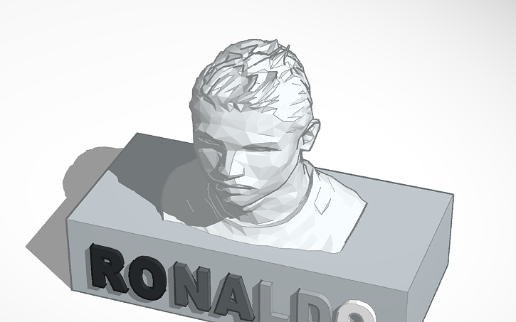 3d Design Ronaldo Tinkercad 1679