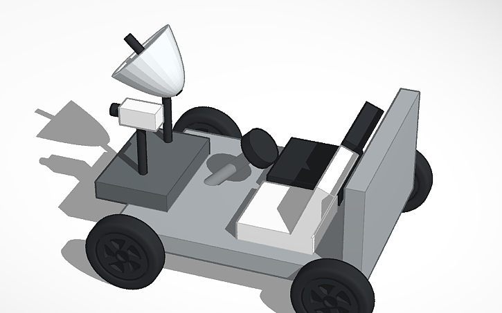 3D design Lunar Rover MADE BY: IBITOYE OLUSEGUN | Tinkercad