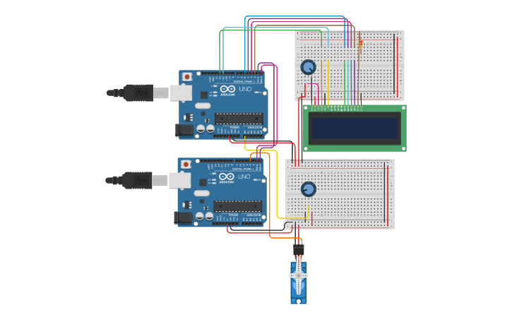 Circuit design Program Komunikasi Data Serial V1 | Tinkercad