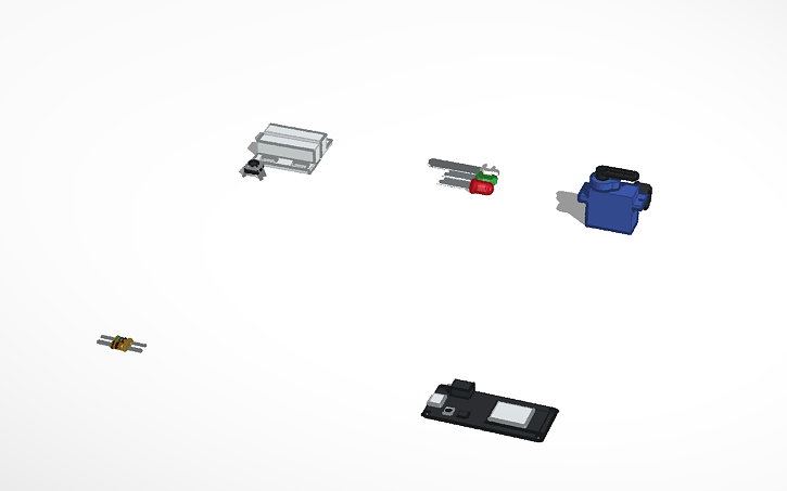 3d Arduino Components 3D design Arduino Parts | Tinkercad