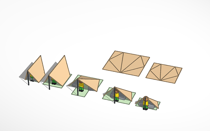 3d Design Trap Shelter Tinkercad