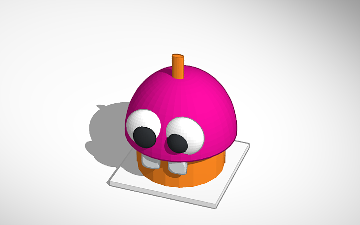 3d Design Fnaf Cupcake Tinkercad