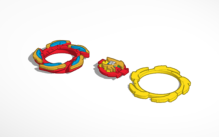 3D design hyperion colored sun blaze helios | Tinkercad