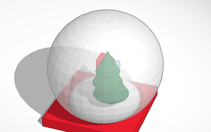 3D design Among us snow globe | Tinkercad