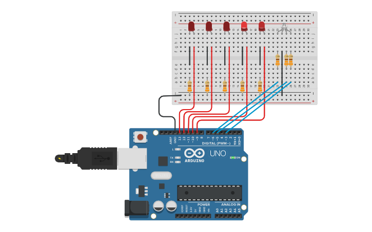 Circuit design KARA ŞİMŞEK - Tinkercad