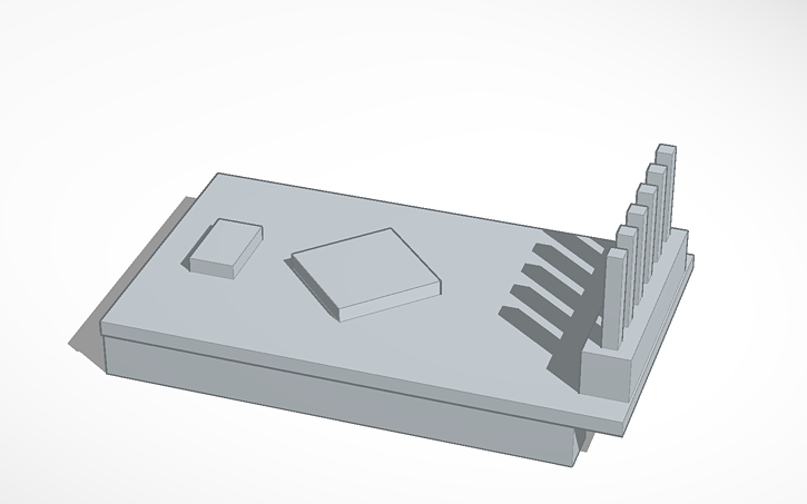 3D design Arduino Pro Mini Model - Tinkercad
