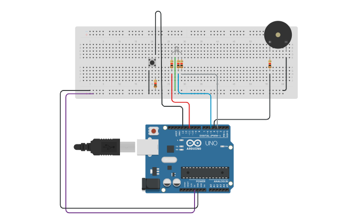 Circuit design arduino - Tinkercad