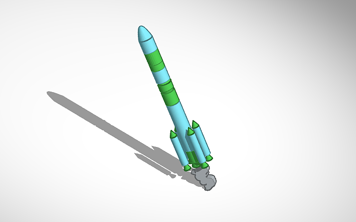 3d Design Polar Satellite Launcher Tinkercad