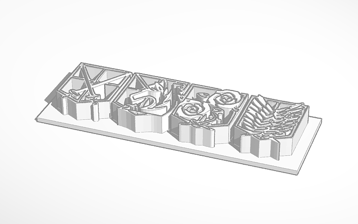 Regiments Design 3D design the regiments - Tinkercad