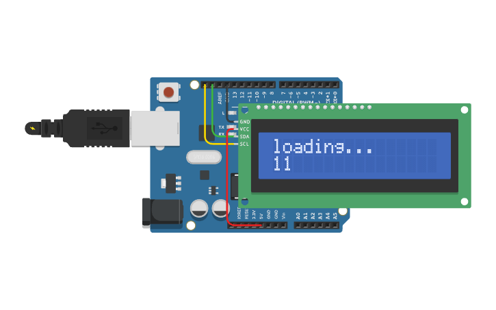 Circuit design loading screen - Tinkercad