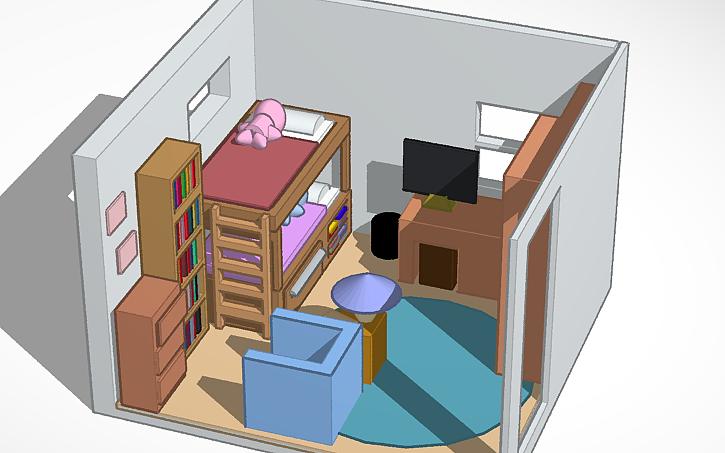 3D design My Dream Room | Tinkercad