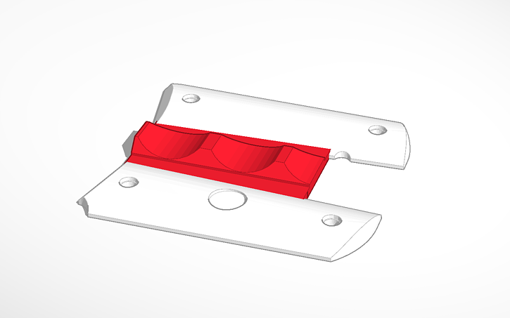 3d Design 1911 Grips With Finger Slots For Flexible Filament Tinkercad 3d Design 1911 Grips With Finger Slots For Flexible Filament Tinkercad