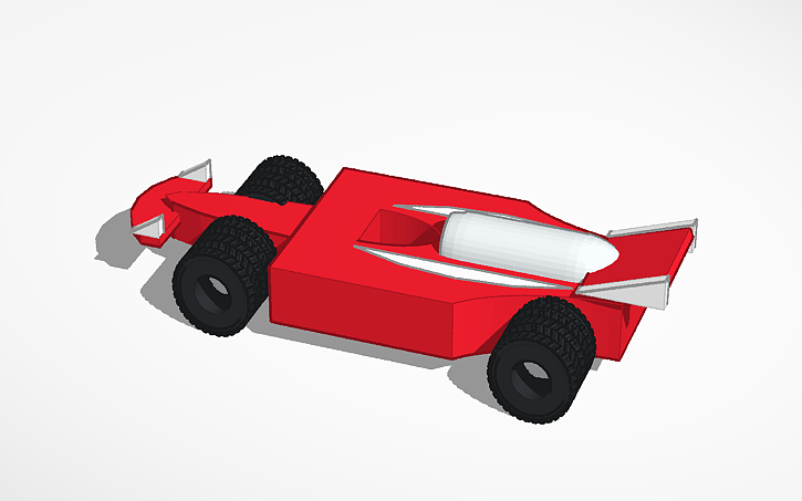3D design racing car - Tinkercad
