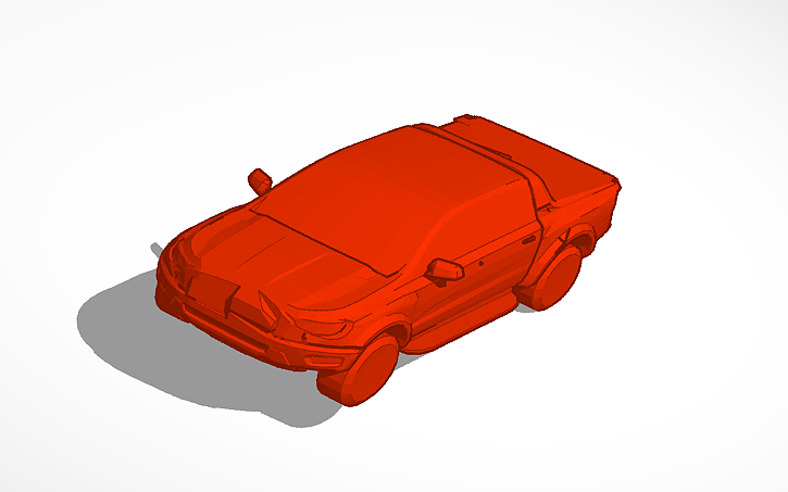 3D design ford ranger raptor - Tinkercad