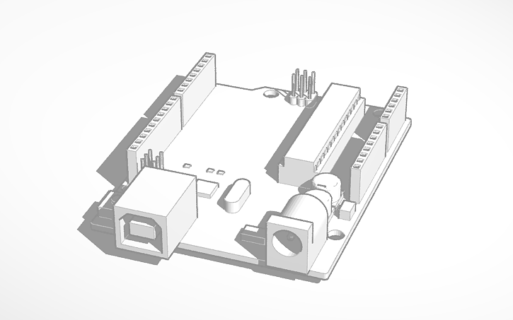 3d Design Arduino Uno Tinkercad