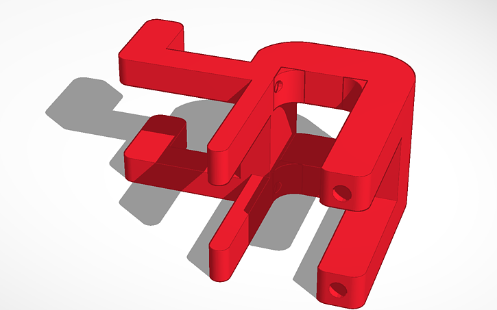 3D design Scrubber Holder V2 | Tinkercad