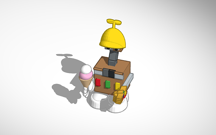 3D design Валли - Tinkercad