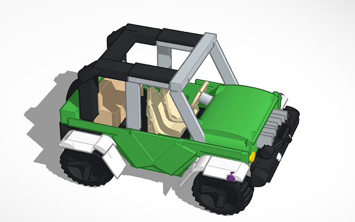 3D design Car Tinkercad