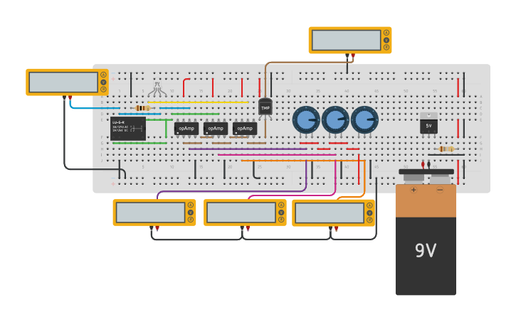Circuit design Real Final Electric - Tinkercad