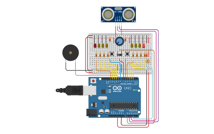 Circuit design 2WEDLM01: PROJET1 - Tinkercad