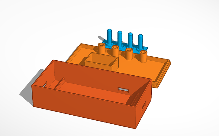 3D design Arduino Relay Timer Module Box - Tinkercad