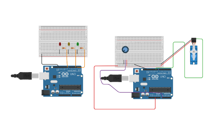 Circuit design Arduino Uno R3 Projects - Tinkercad