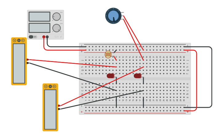 Circuit design Challenge 4 - Circuit 1 | Tinkercad
