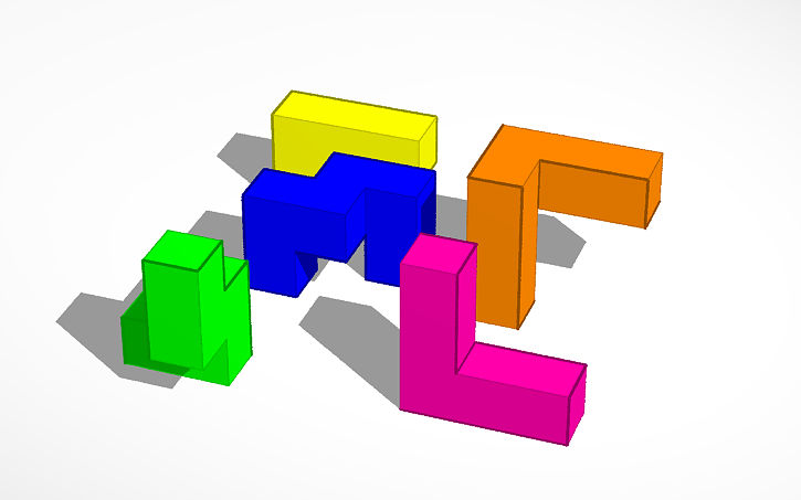 Puzzle Cube Challenge Tinkercad