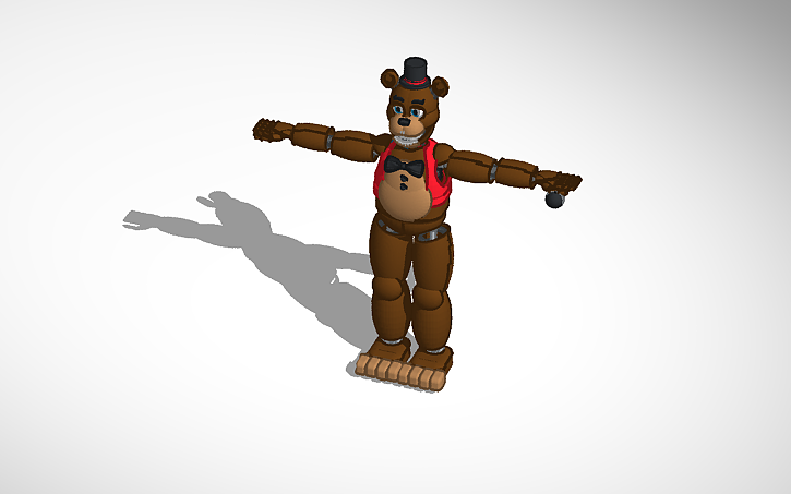 3d Design Springlock Freddy 