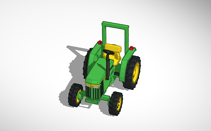 3D design John Deere 990 | Tinkercad