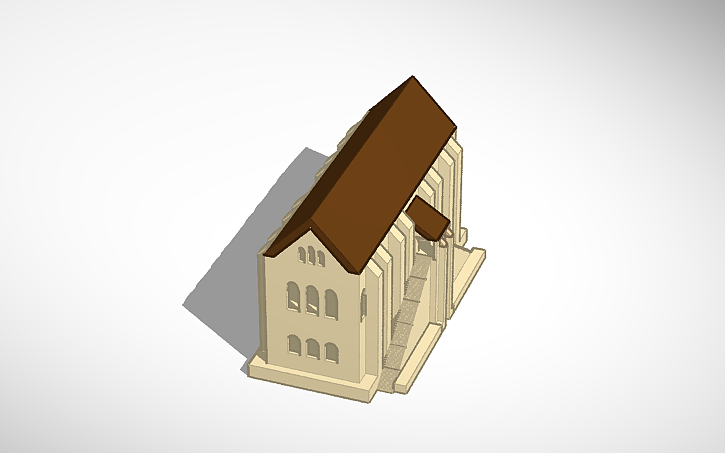 3D design Iglesia - Tinkercad