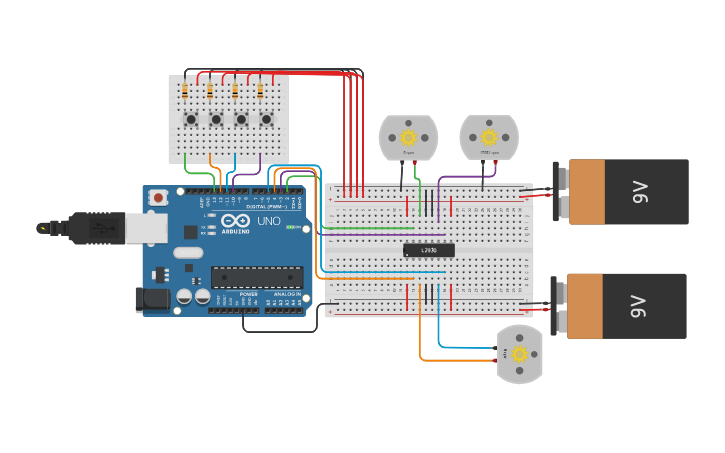 Circuit design AC4 - IOT | Tinkercad