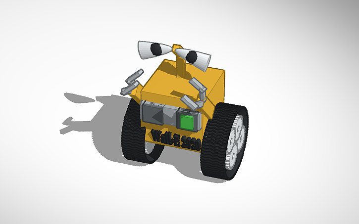 3d Design Wall E Tinkercad