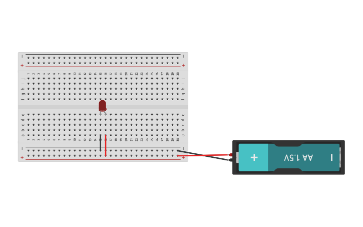 Circuit design Circuito con pila de 1.5V con led.(Circuito Basico LVL 4 ...