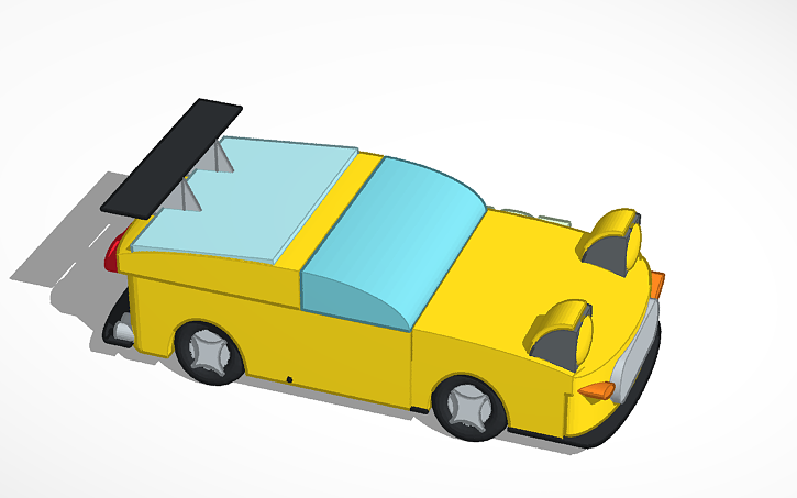 3D design 마쓰다rx7 - Tinkercad
