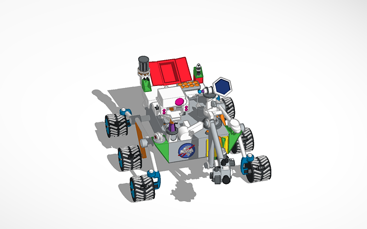 3D design Copy of Mars Rover | Tinkercad