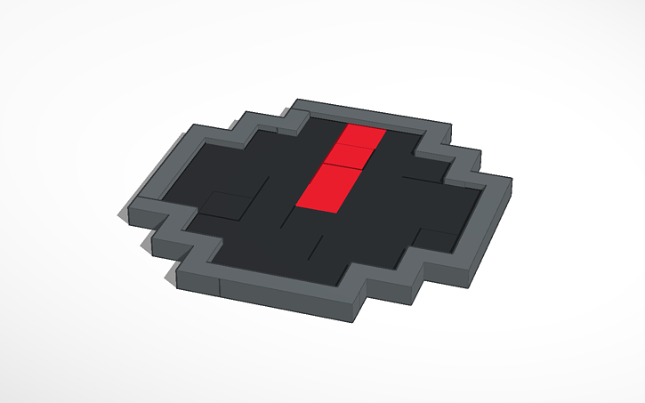 Minecraft Compass Tinkercad