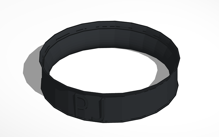 3D design PJ - Ring - Tinkercad