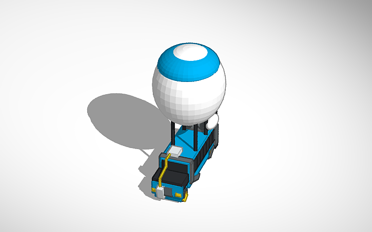 3D Design Battle Bus Tinkercad