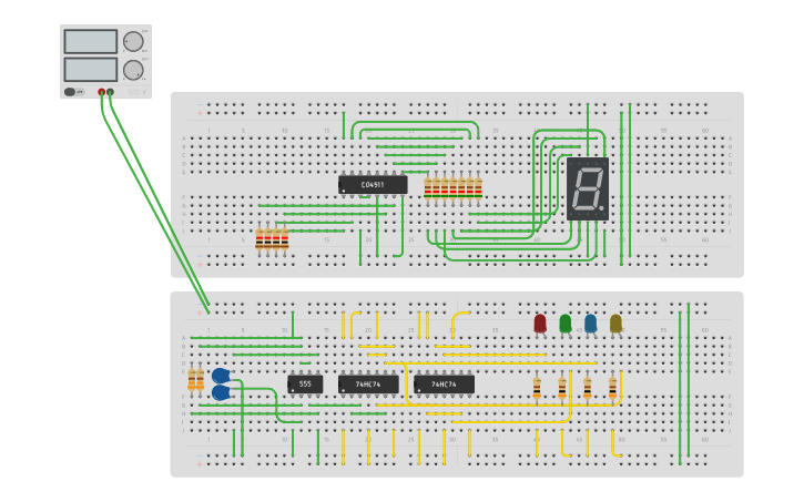 Circuit design Assignment 4 - Tinkercad